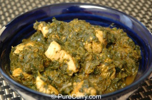 Chicken Spinach (Saag)