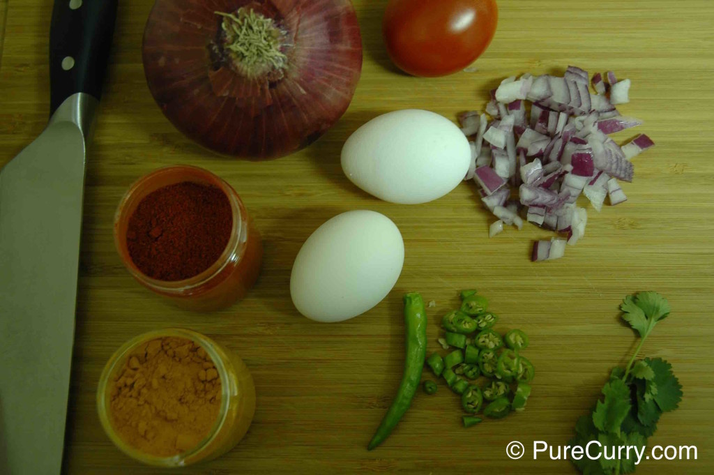 MasalaOmelet-Ingredients