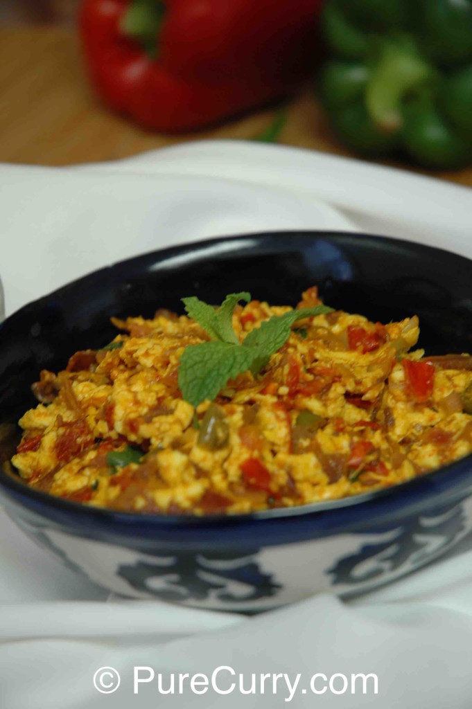 Paneer Bhurjee (Scrambled Paneer)