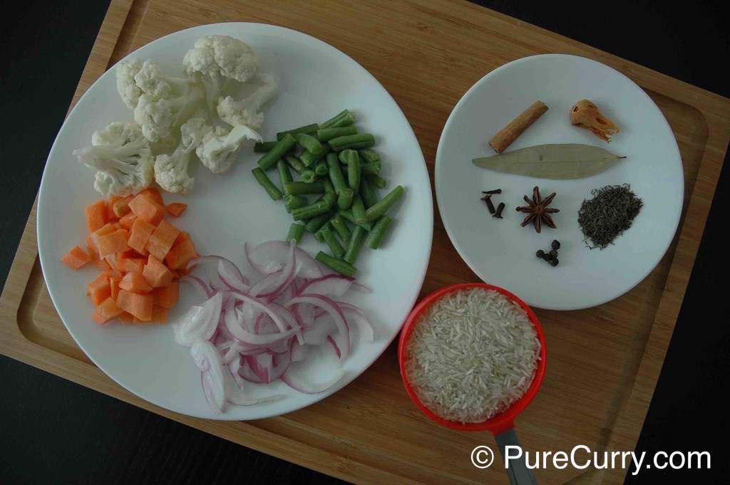 VegetablePulao_Ingredients