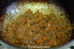 Onion-tomato masala