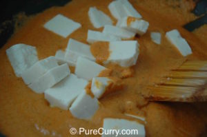 Shahi Paneer - Paneer added