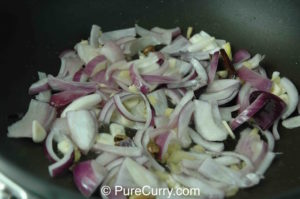 Shahi Paneer - Onions added