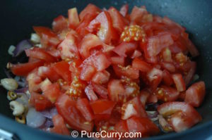 Shahi Paneer - Tomatoes added