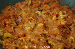 Shahi Paneer - Tomatoes cooked