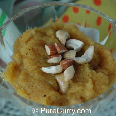 Sooji or Semolina Halwa