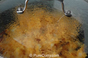 Batata Vada, covered pan