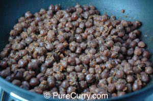 Amritsari Chole, chickpeas, chana