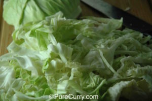 Chopped Cabbage