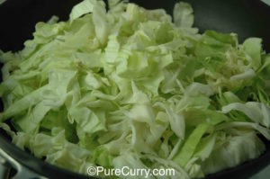 Curried Cabbage