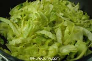 Curried Cabbage