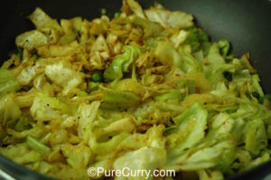 Curried Cabbage