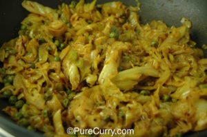 Curried Cabbage