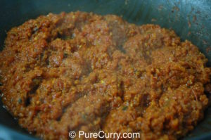 Tomato Masala Cooking