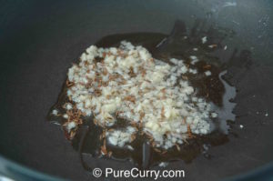 Ginger, Cumin Seeds in Oil