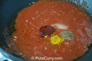 Tomato Sauce and spices