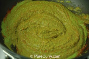 Pureed Peas Curry