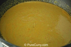 Pureed Peas Curry