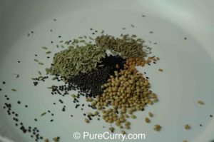 Cumin Seeds, Fennel Seeds, Mustard Seeds, Nigella Seeds, Fenugreek Seeds