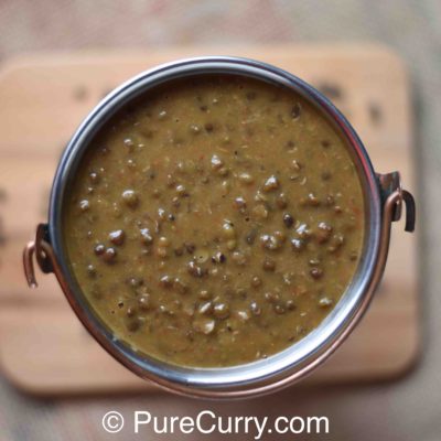 Black Lentils Dal